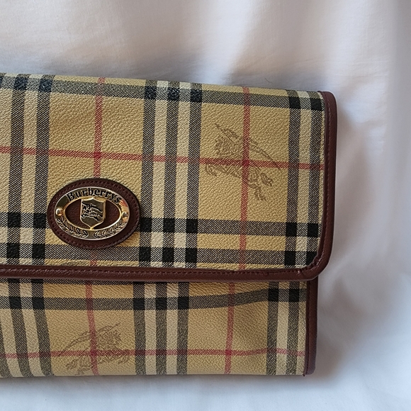 Vintage Burberrys Envelope pouch/clutch/Wristlet - Picture 7 of 16